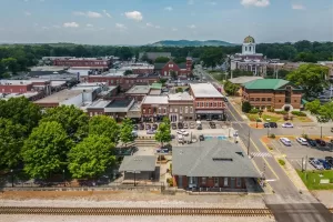 Downtown Cartersville Georgia historic square