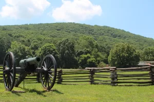 View of Kennesaw Mountain in Northern Cobb County GA